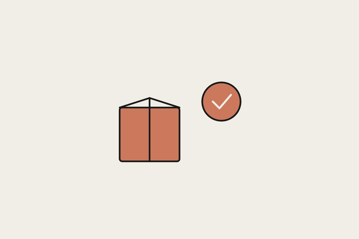 A box and a check mark representing owning your own AI stack rather than a locked-in vendor product