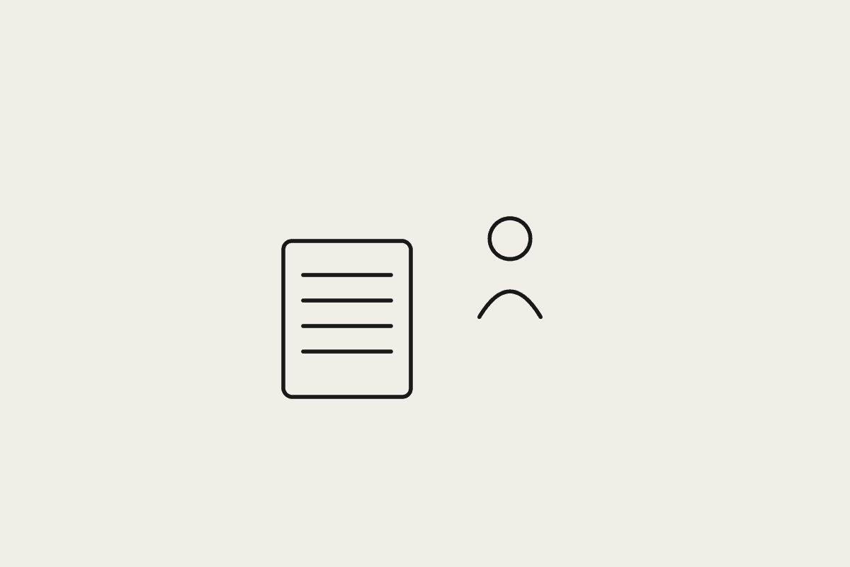 A document and a person representing documenting AI workflows so they survive staff turnover
