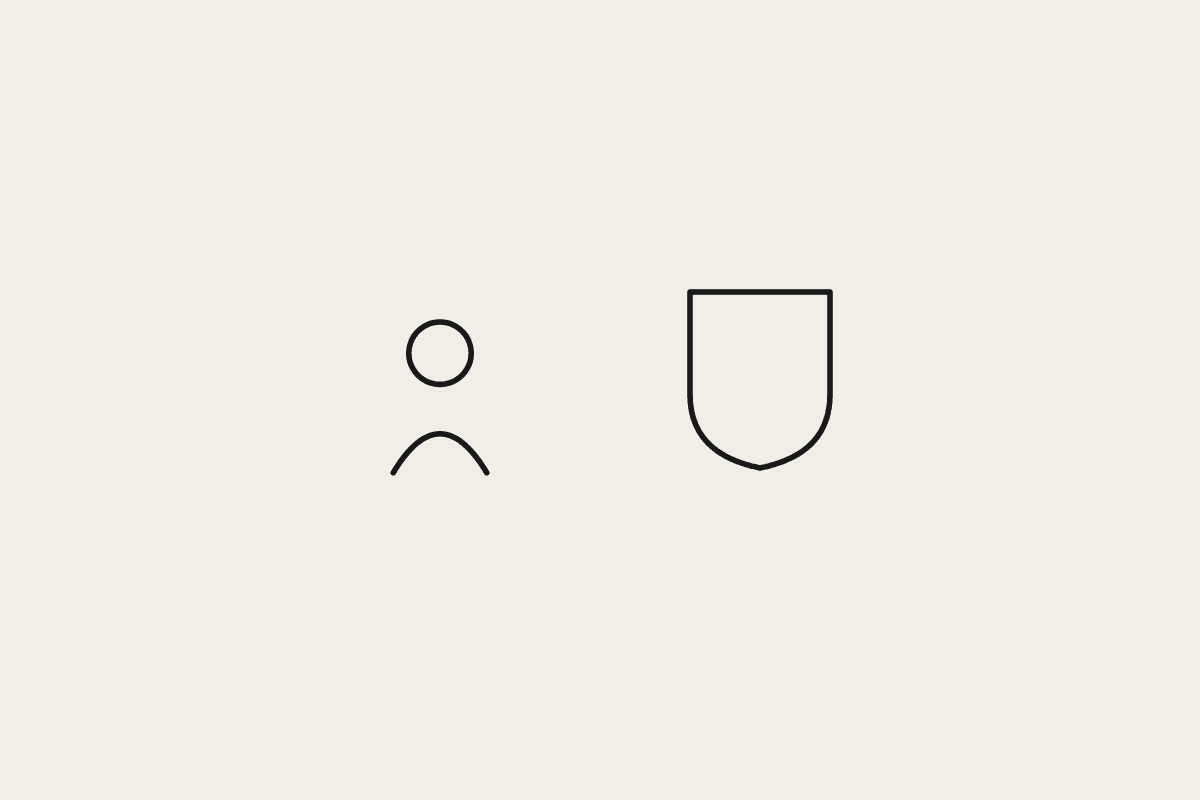 A person with a shield representing AI accountability and governance ownership