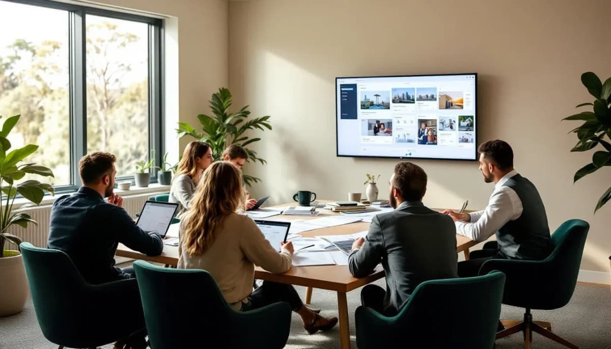 Australian construction tender war room