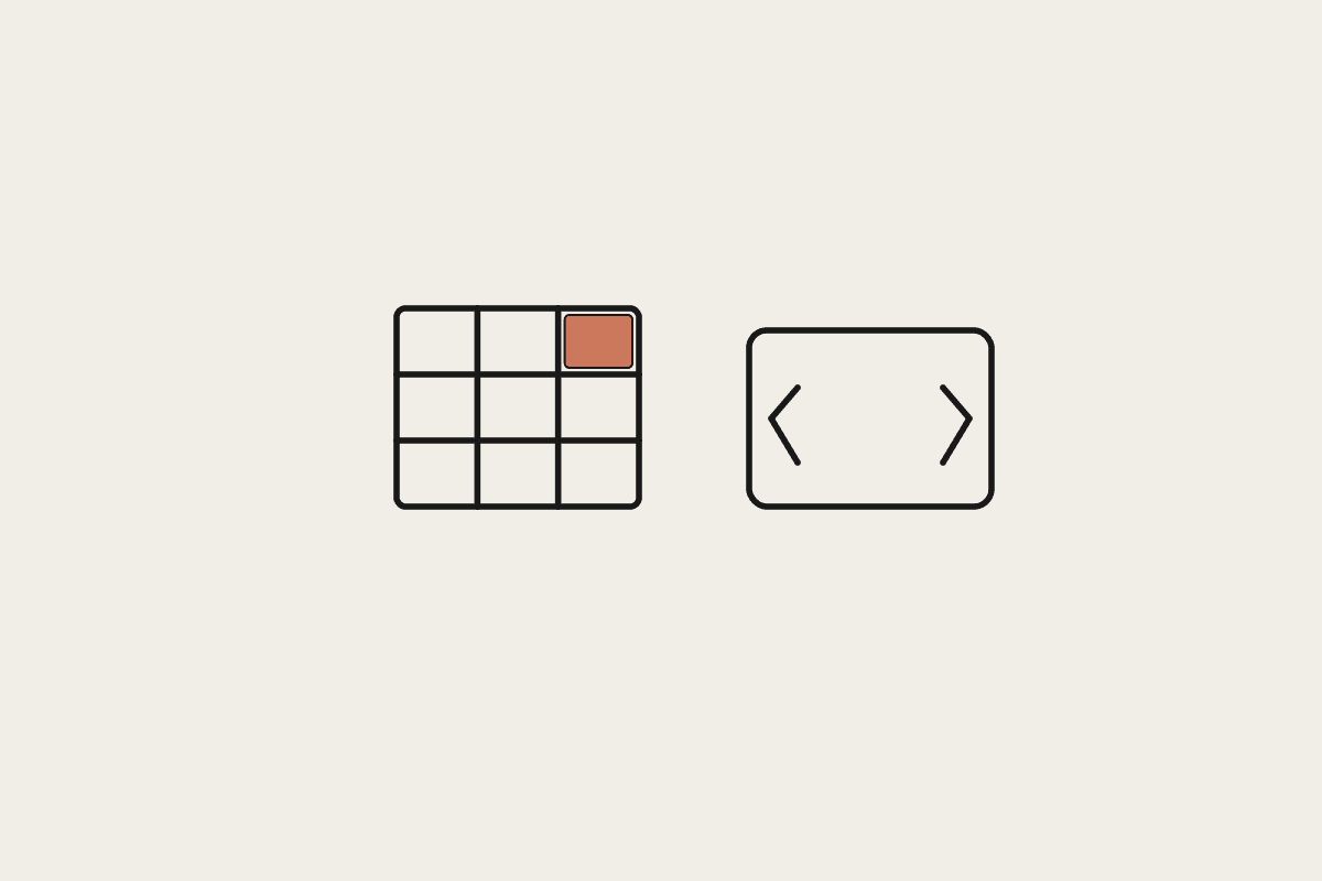 Illustration of a connector grid and a code panel representing an MCP server bridging a model to a business tool