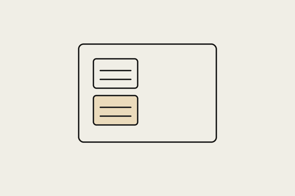 Illustration of a folder with two documents representing a curated prompt library