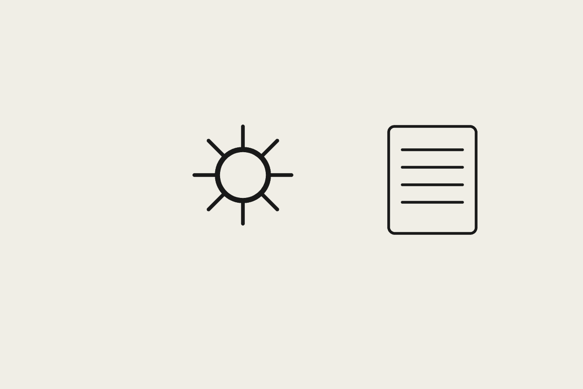 Illustration of a gear and a document representing well-designed tool definitions