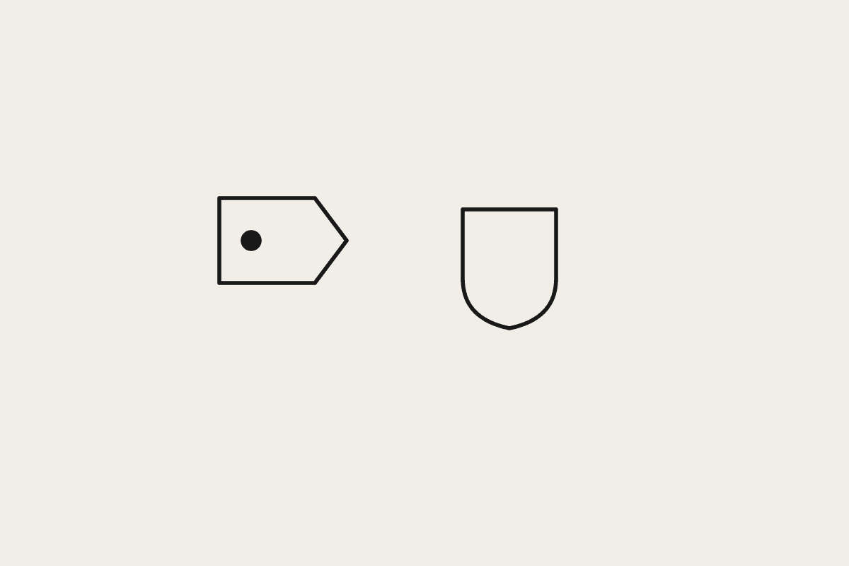 Illustration of a price tag and a shield representing the hidden costs of a free AI tier