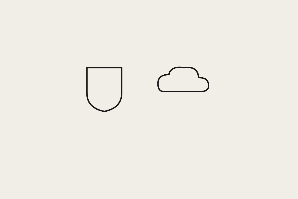 Illustration of a shield and a cloud representing private, VPC-isolated AI deployments and when they're worth the cost