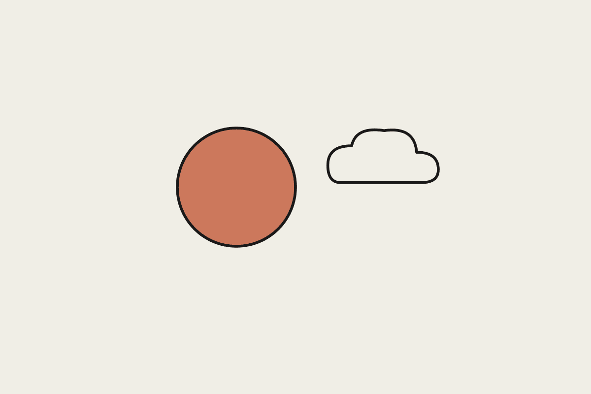 Illustration of a sound wave circle and a cloud representing where voice interfaces for Claude fit today