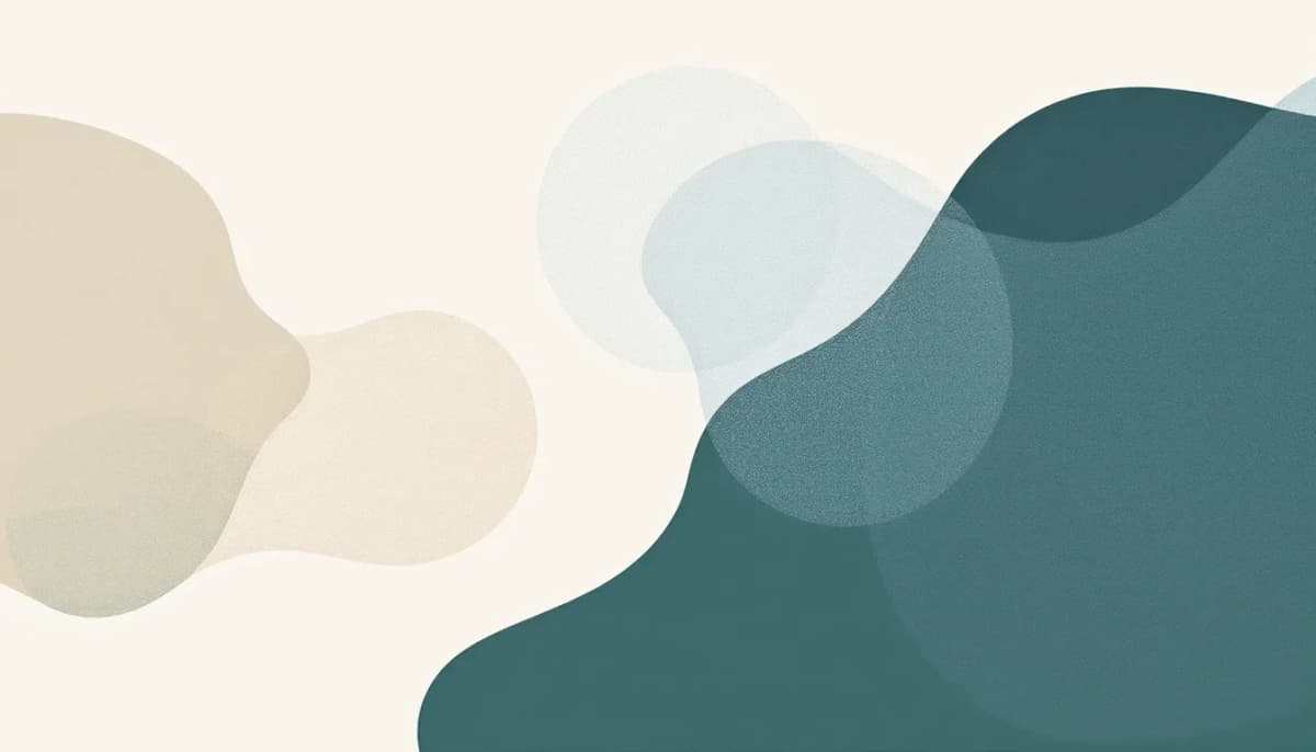 Two abstract neural network shapes side by side in beige and blue tones, representing a Claude versus Gemini comparison