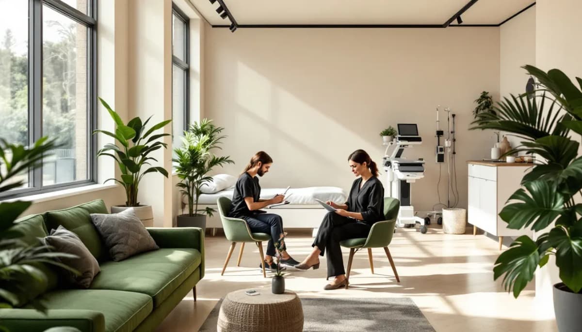 Sydney allied health clinic interior