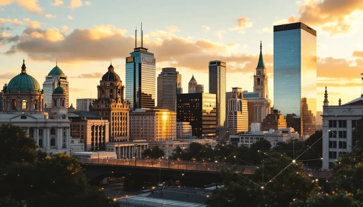 Sydney CBD skyline representing AI consultancy partner selection for a first agent project